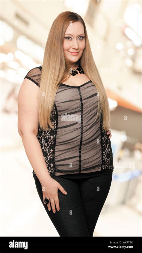 cute chubby blonde|Cute chubby blonde woman Stock Photos and Images